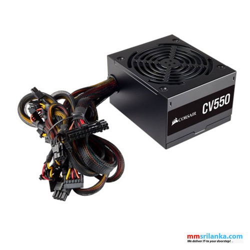 CORSAIR CV550 80 PLUS BRONZE POWER SUPPLY 